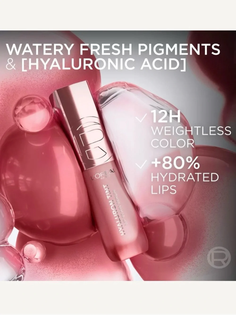 L’Oreal Hyaluron Tint Lip Stain Serum — 680 Nude Espresso